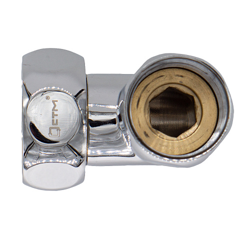 Уголок г/г 1"х3/4" для полотенцесушителя хром. СТМ ТЕРМО (шт)