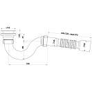 Сифон Ани д/душ. поддона 1 1/2*40 с г/т 40*50_1