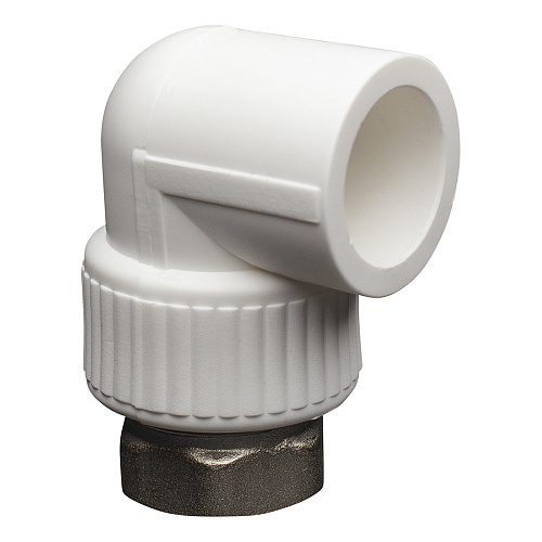 Угольник PP-R комб. с нак.гайкой вн./р. DN 25х1/2" СТМ ПЛАСТ