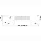 Гибкая труба 1 1/2"*40/50_1